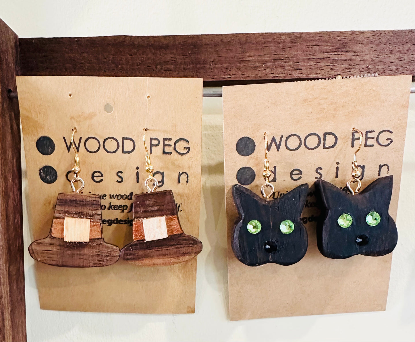 1F. Holiday Barrettes and Earrings.